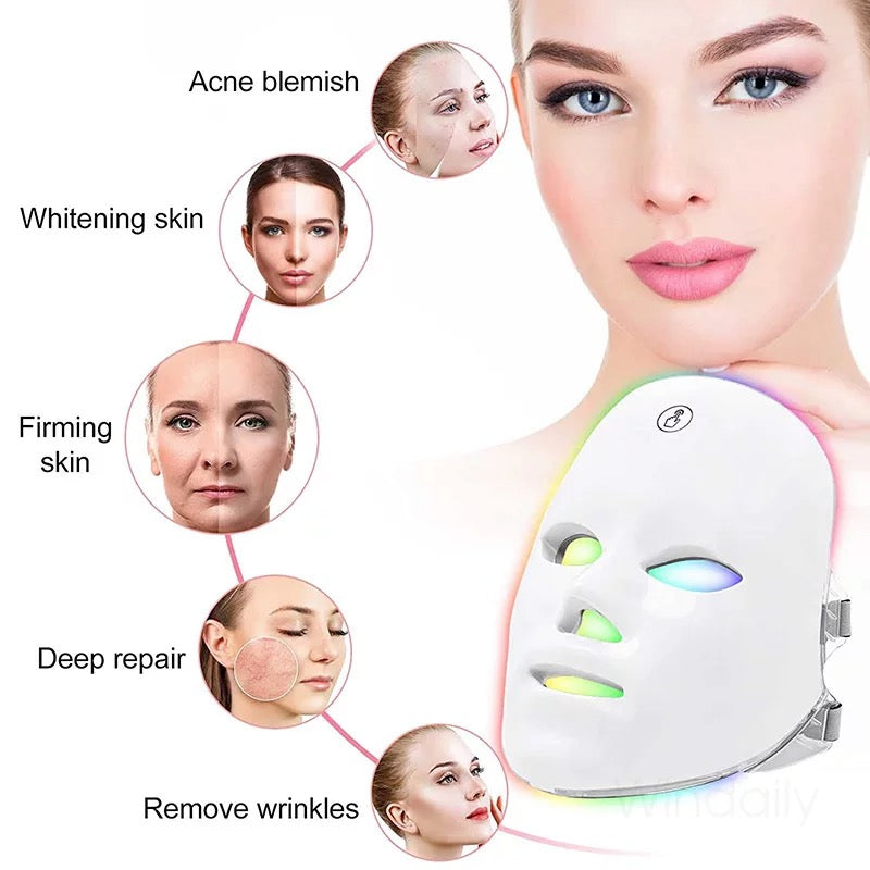 Wireless LED Light Therapy Face Mask