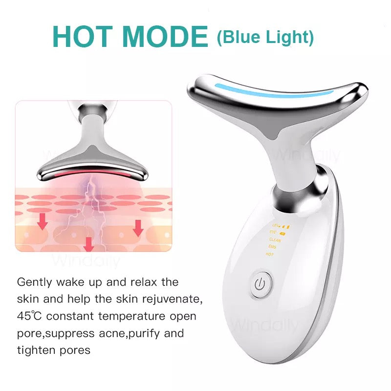 LED Beauty Device for Neck and Face